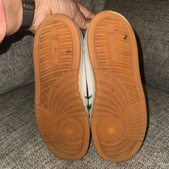 Boys Nautica White and Green Retro Sneakers with Gum Sole - Picture 7 of 7